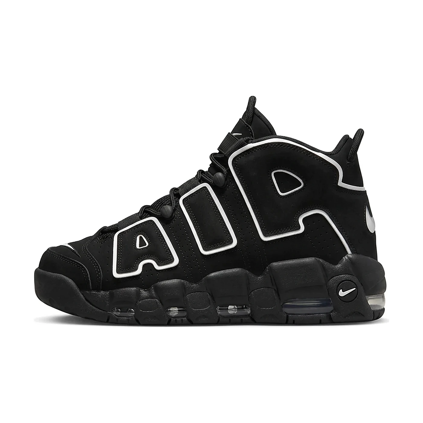 Nike Air More Uptempo Black photo 2