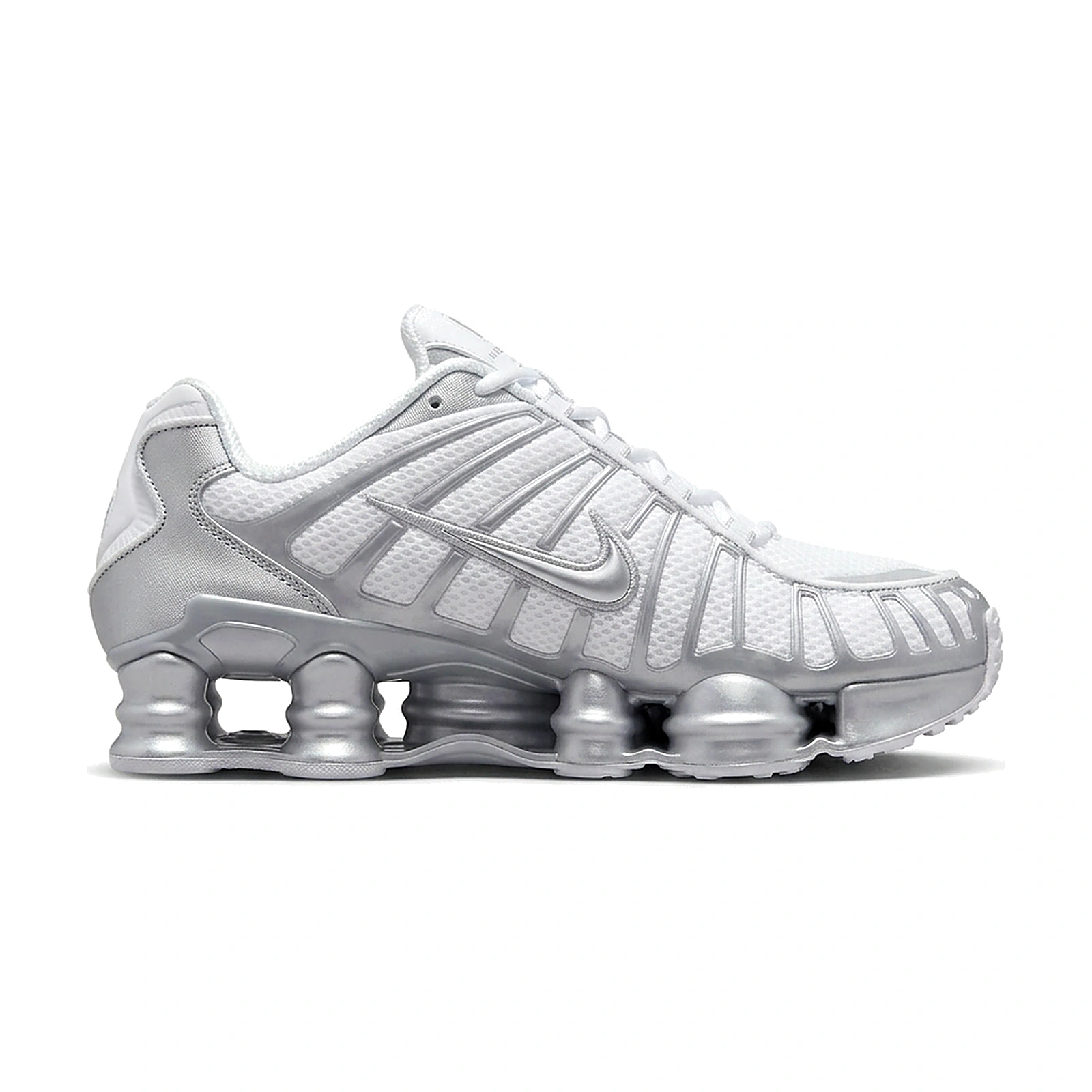 Nike Shox TL White Metallic Silver photo 2