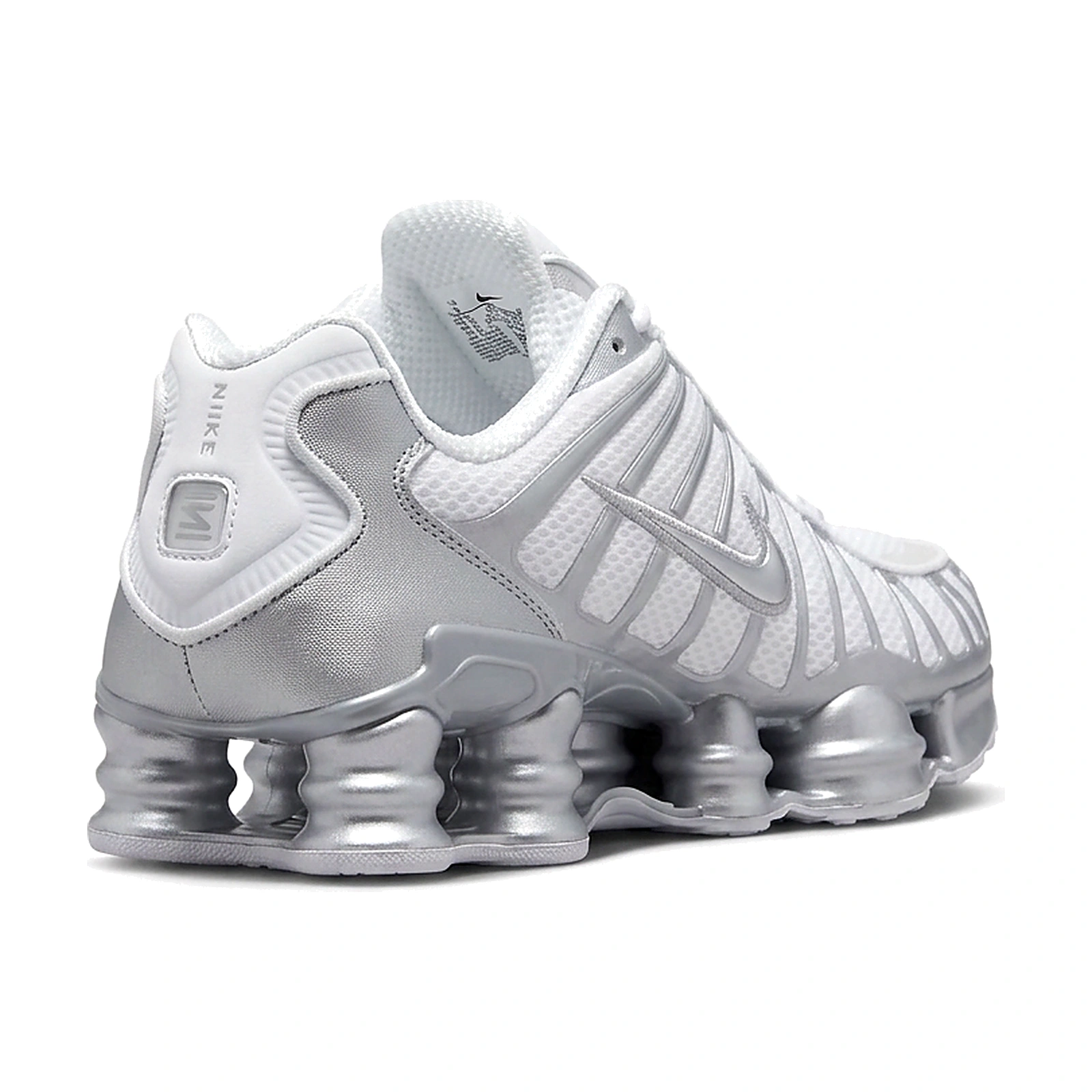 Nike Shox TL White Metallic Silver photo 3