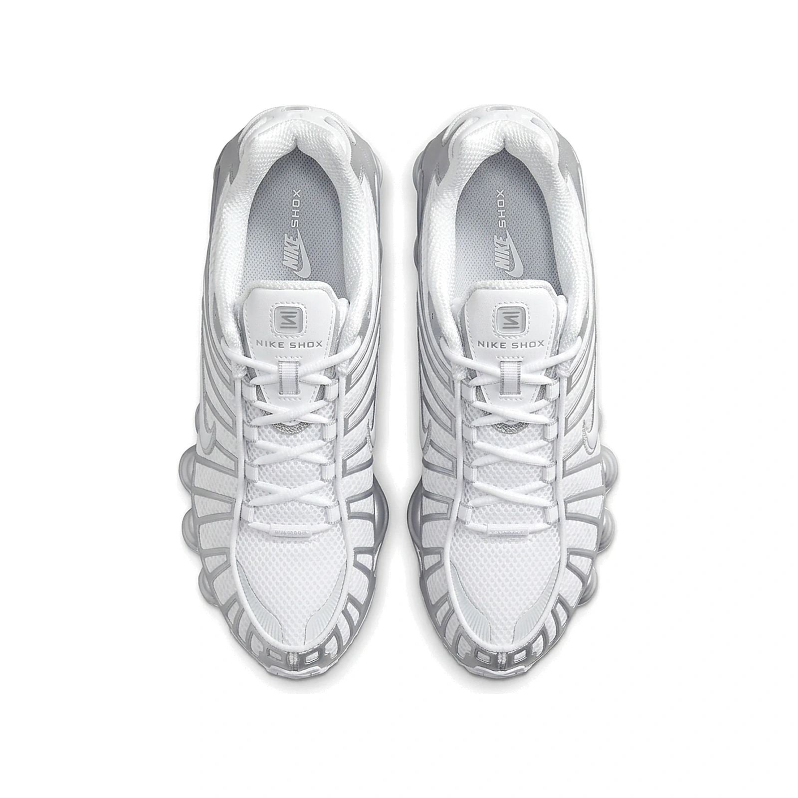 Nike Shox TL White Metallic Silver photo 4
