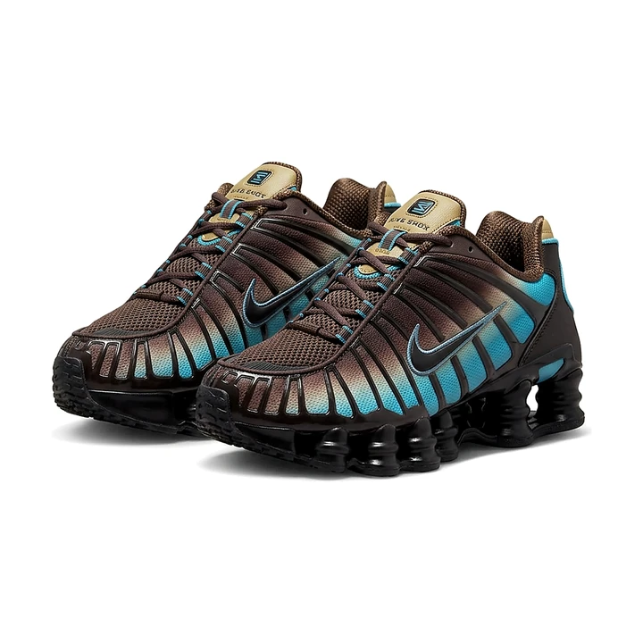 Nike Shox TL Brown Turquoise