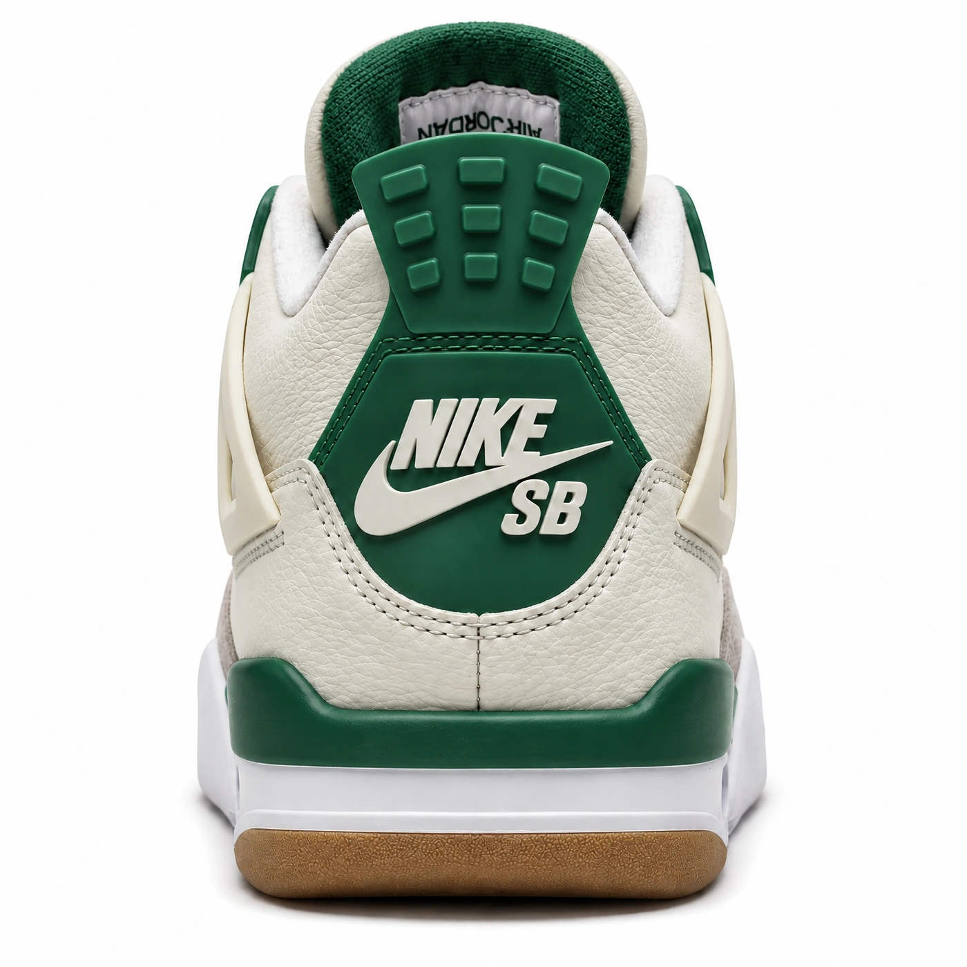 Air Jordan 4 Retro White Green photo 3
